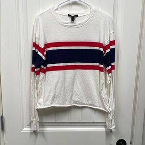 Forever 21 Red, White, and Blue long sleeve shirt